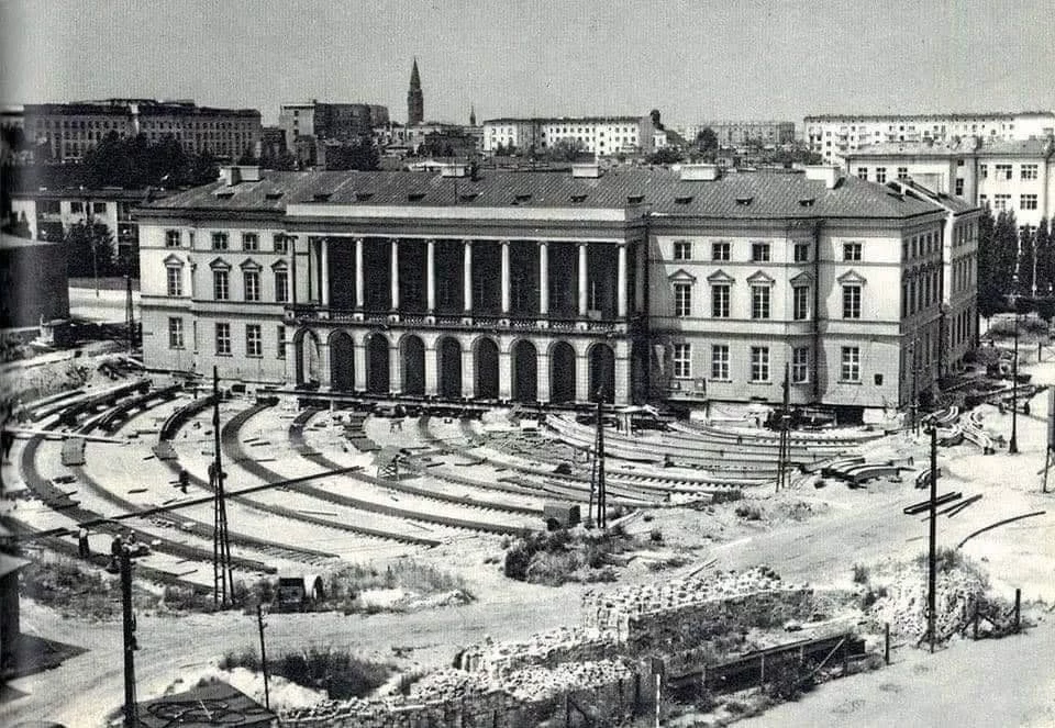 Operacja przesunięcia Pałacu Lubomirskich w Warszawie, 1970 rok