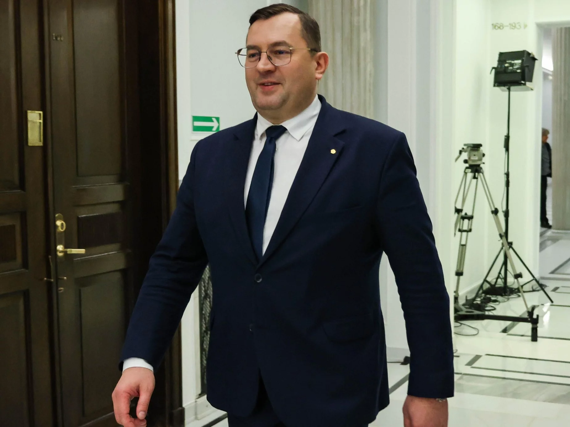 Minister rolnictwa i rozwoju wsi Stefan Krajewski