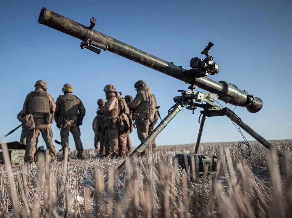 Ukraińscy żołnierze podczas wojny z Rosją