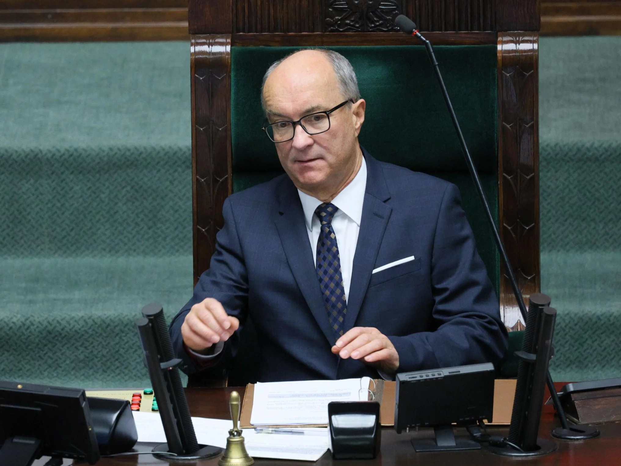 Marszałek Sejmu Włodzimierz Czarzasty