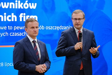 Od lewej: Bartosz Marczuk i Paweł Borys (PFR)