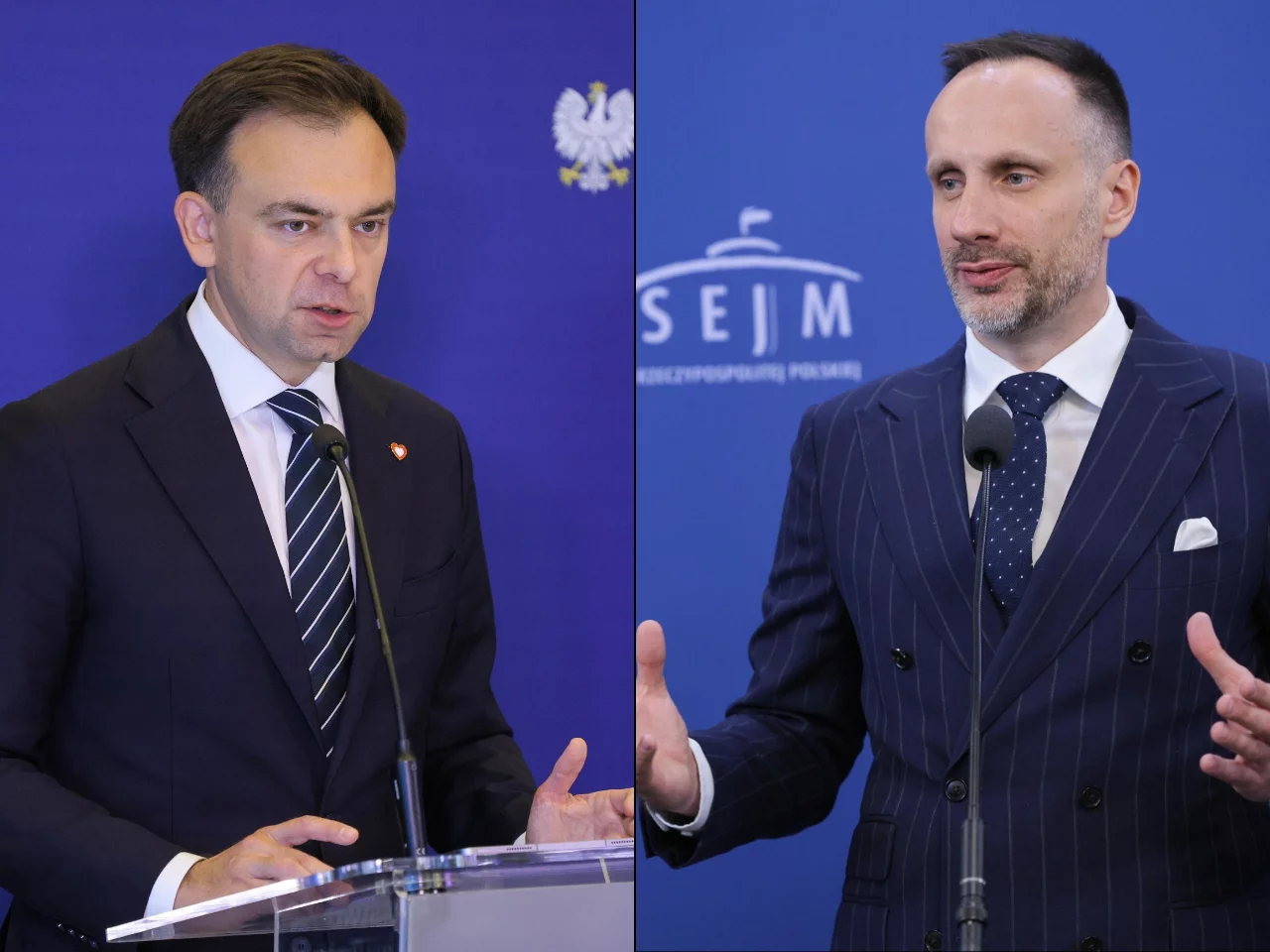 Minister Andrzej Domański, Poseł Janusz Kowalski