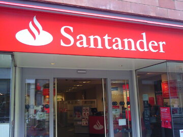 Oddział banku Santander, zdjęcie ilustracyjne