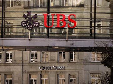 Oddziały banków UBS i Credit Suisse w Zurychu