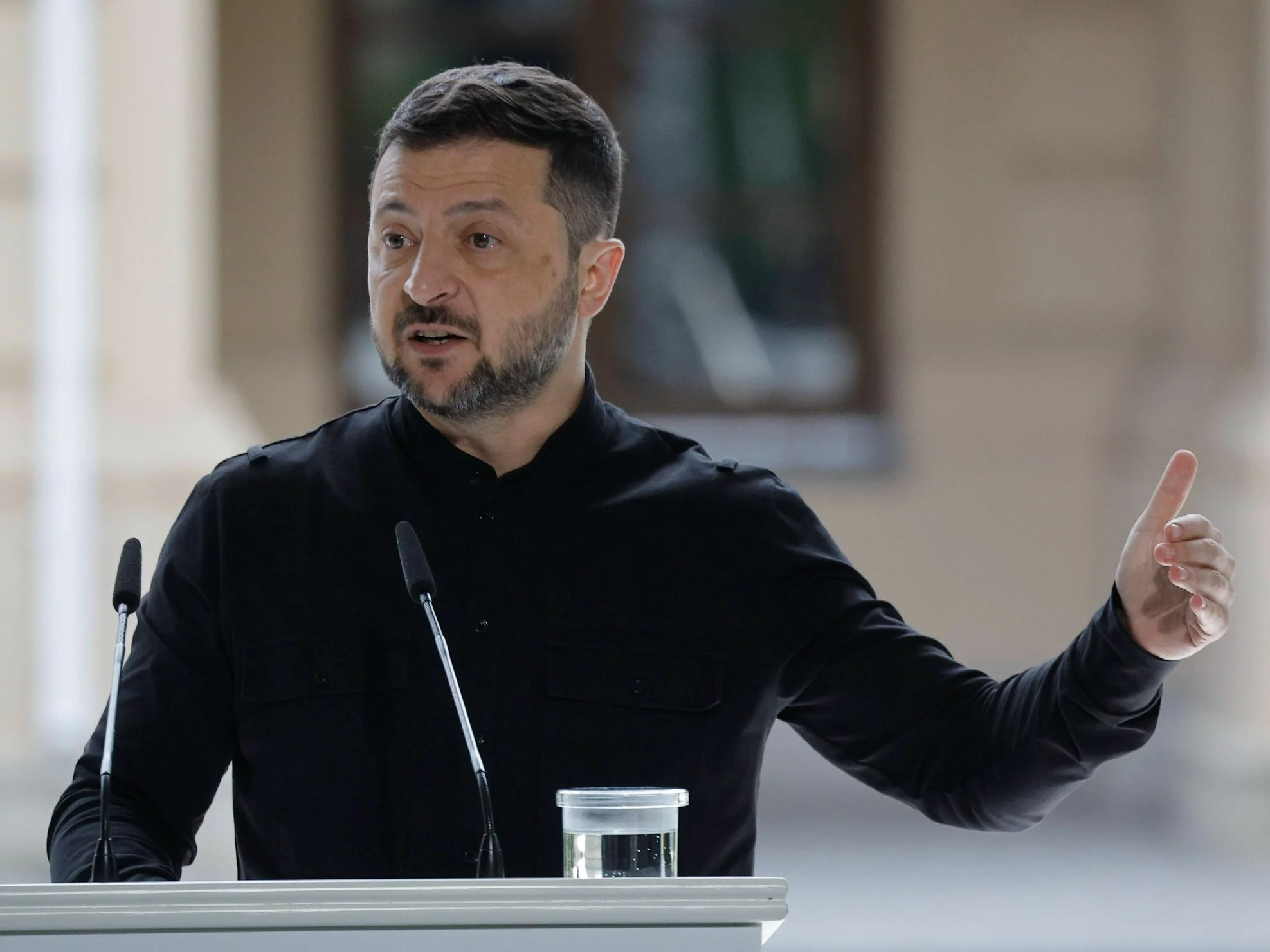 Wołodymyr Zełenski, prezydent Ukrainy