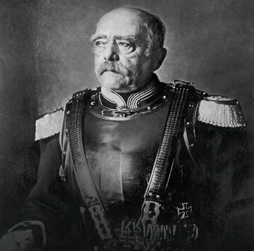 Odrzućcie nacjonalizm i uznajcie kluczową rolę Niemiec w rozpowszechnianiu postępu cywilizacyjnego – zdaje się apelować do Polaków Iszkowski. Na zdjęciu: Otto von Bismarck, 1894 r.