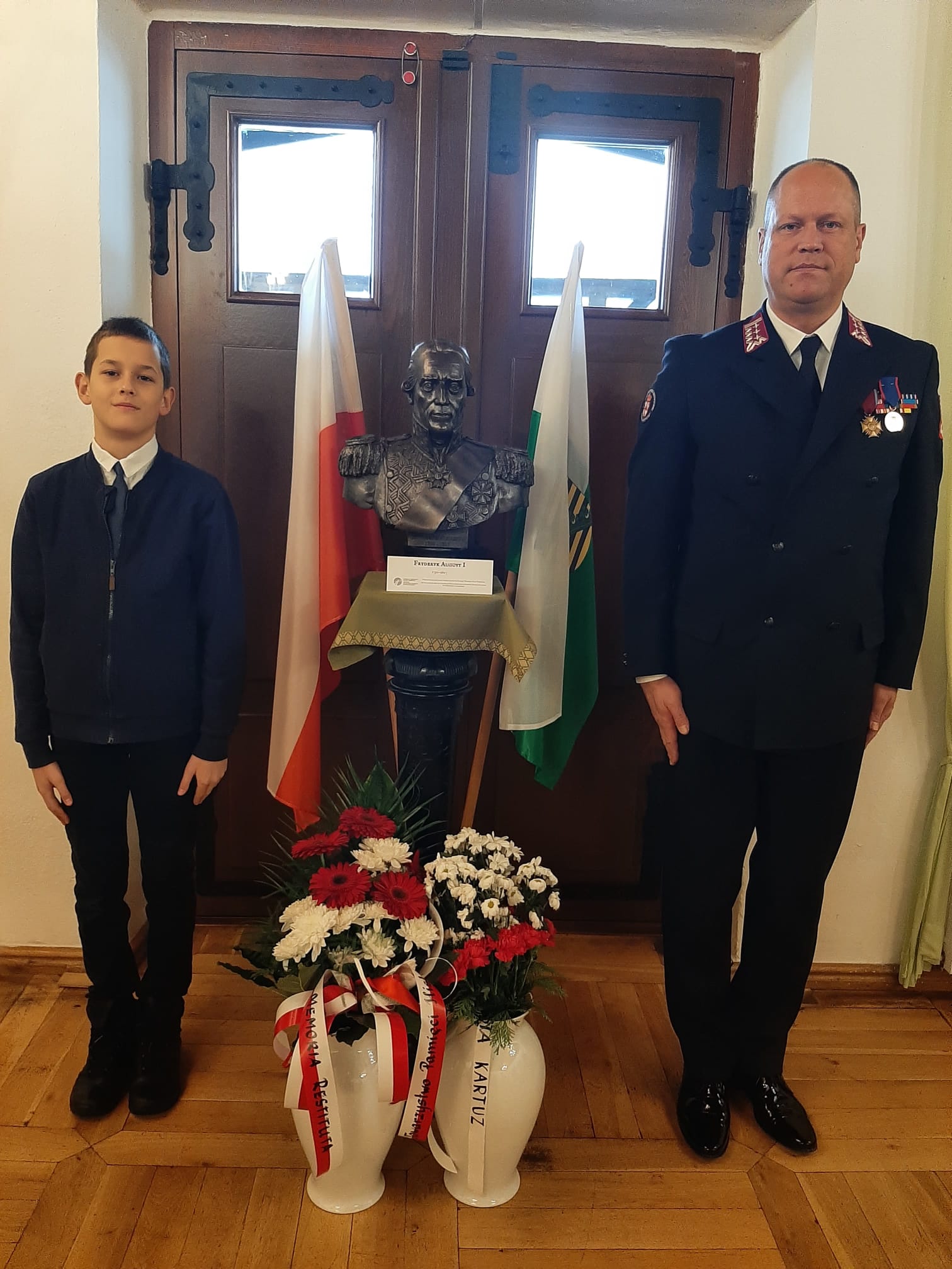 Odsłonięcie popiersia Księcia Warszawskiego Fryderyka Augusta I