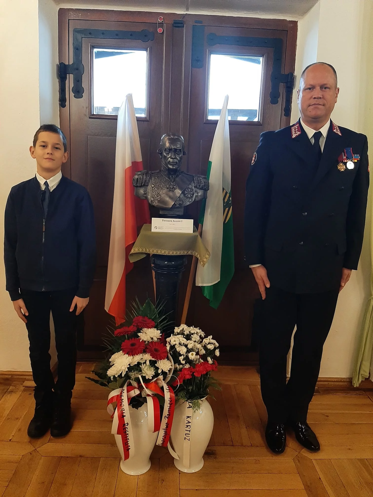 Odsłonięcie popiersia Księcia Warszawskiego Fryderyka Augusta I