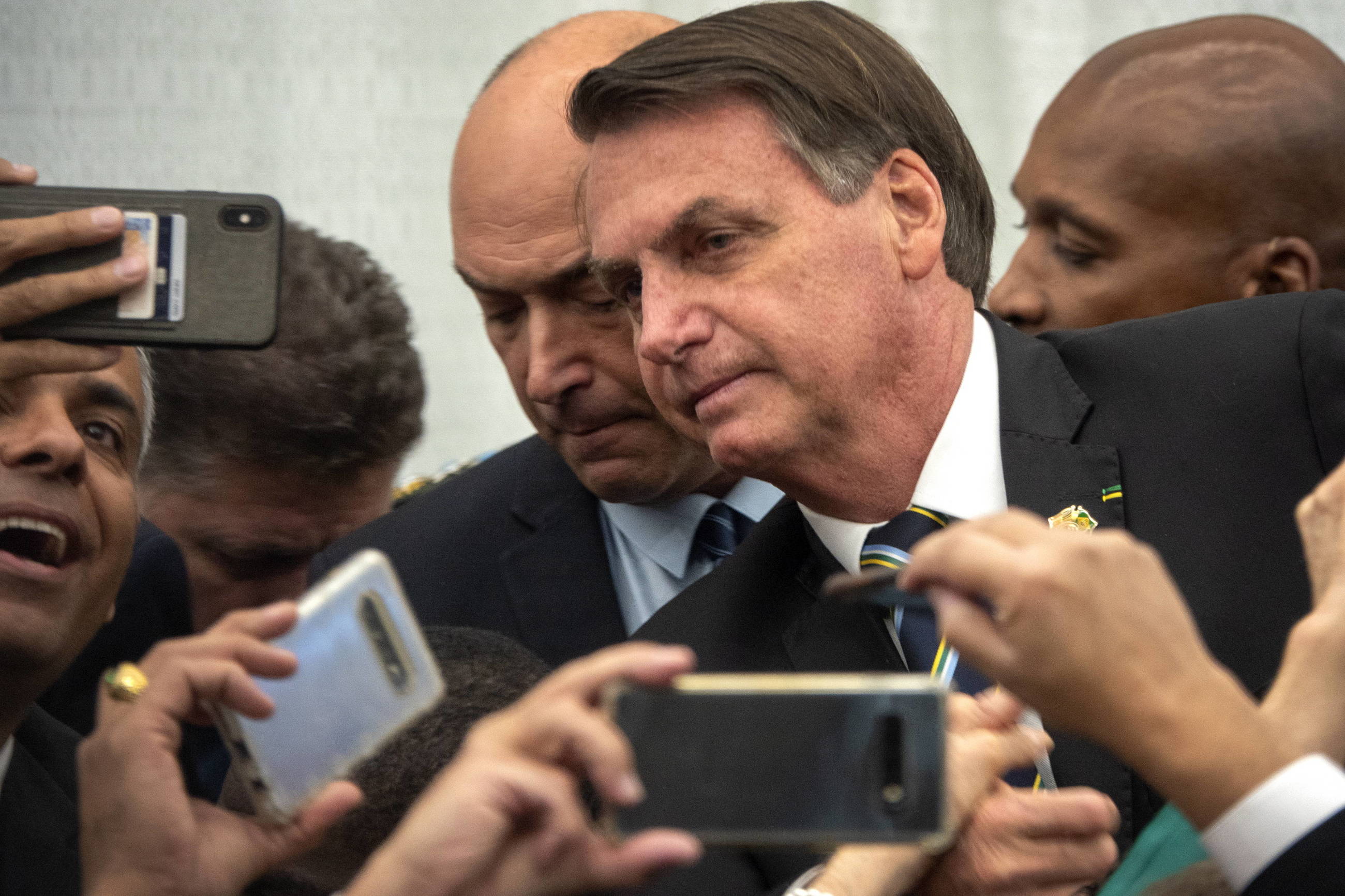 Prezydent Brazylii Jair Bolsonaro