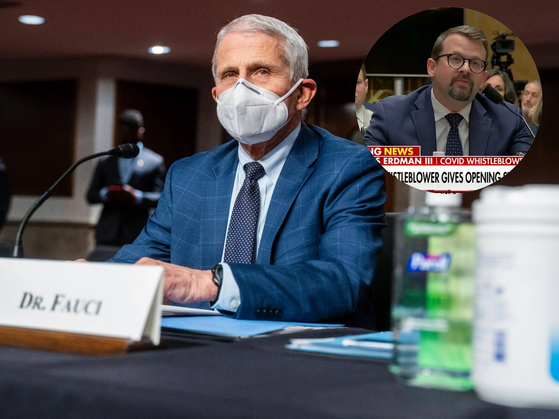 Dr. Fauci, Były oficer CIA James Erdman