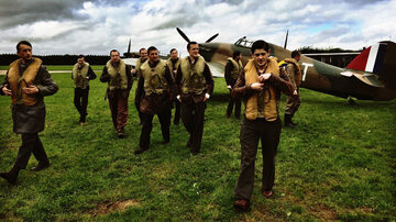 Oficjalne zdjęcia z produkcji "303. Bitwa o Anglię"