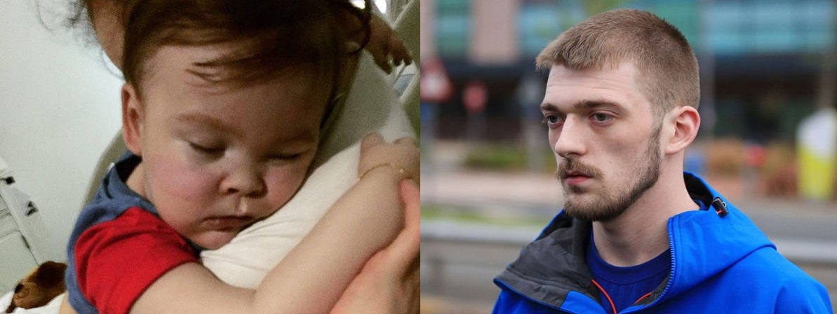 Alfie Evans i jego tata Tom