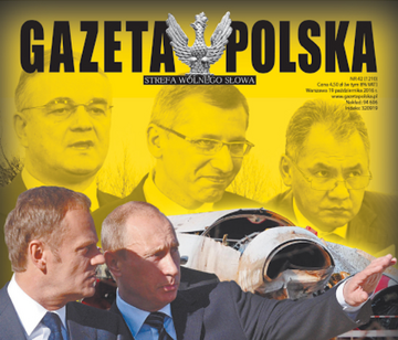 Okładka "Gazety Polskiej"