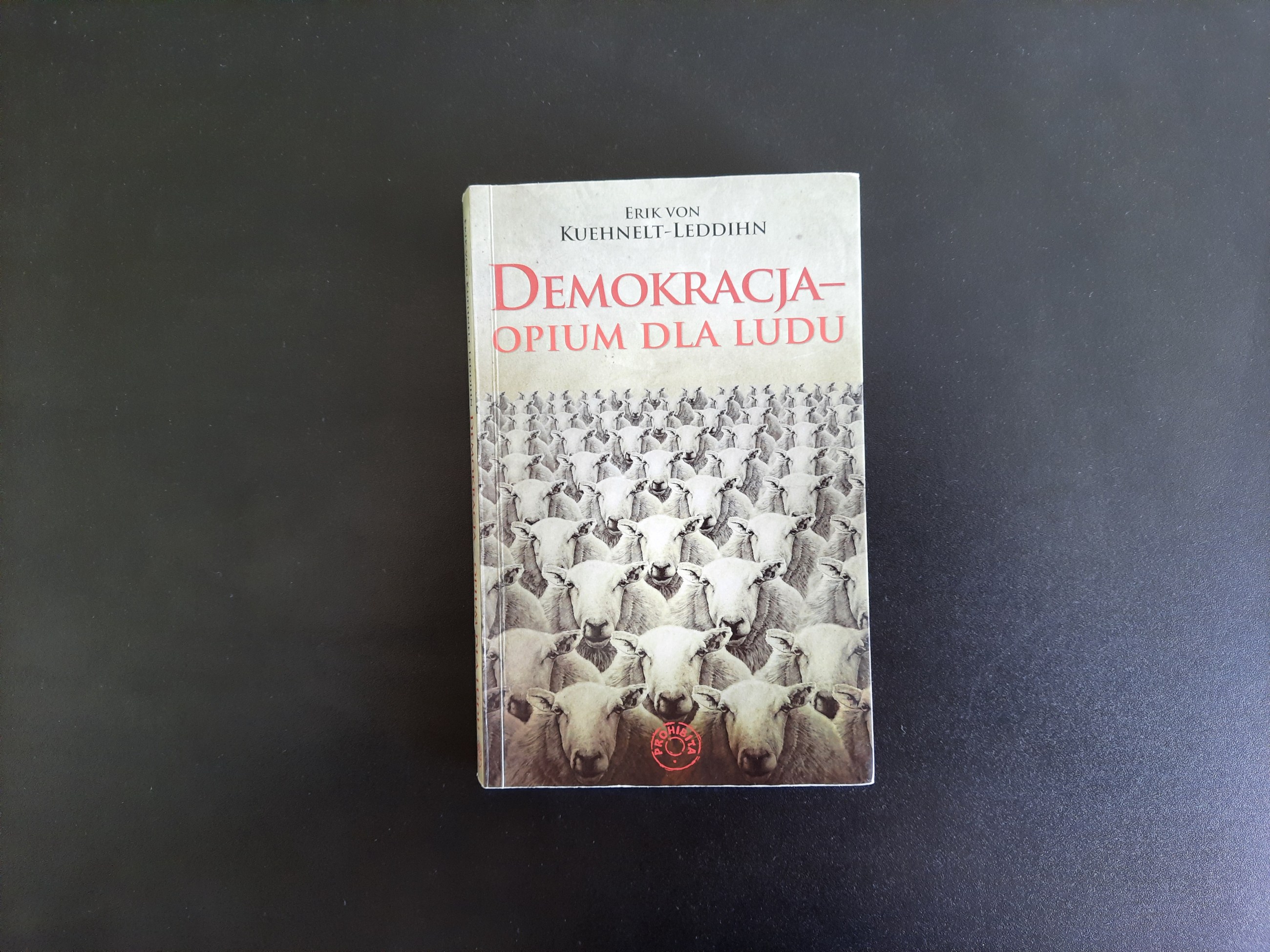 Okładka książki "Demokracja - opium dla ludu"