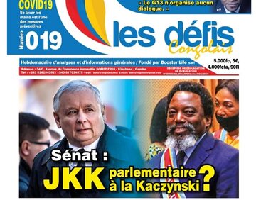 Okładka "Les Defis Congolais"