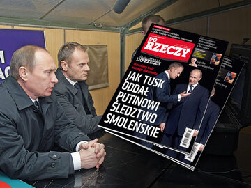 Okładka najnowszego numeru tygodnika "Do rzeczy". Jak Tusk oddał Putinowi śledztwo smoleńskie