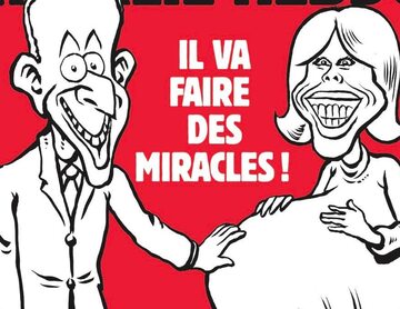 Okładka nowego numeru gazety "Charlie Hebdo"