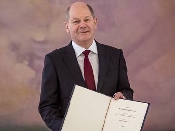 Olaf Scholz zaprzysiężony na nowego kanclerza Niemiec