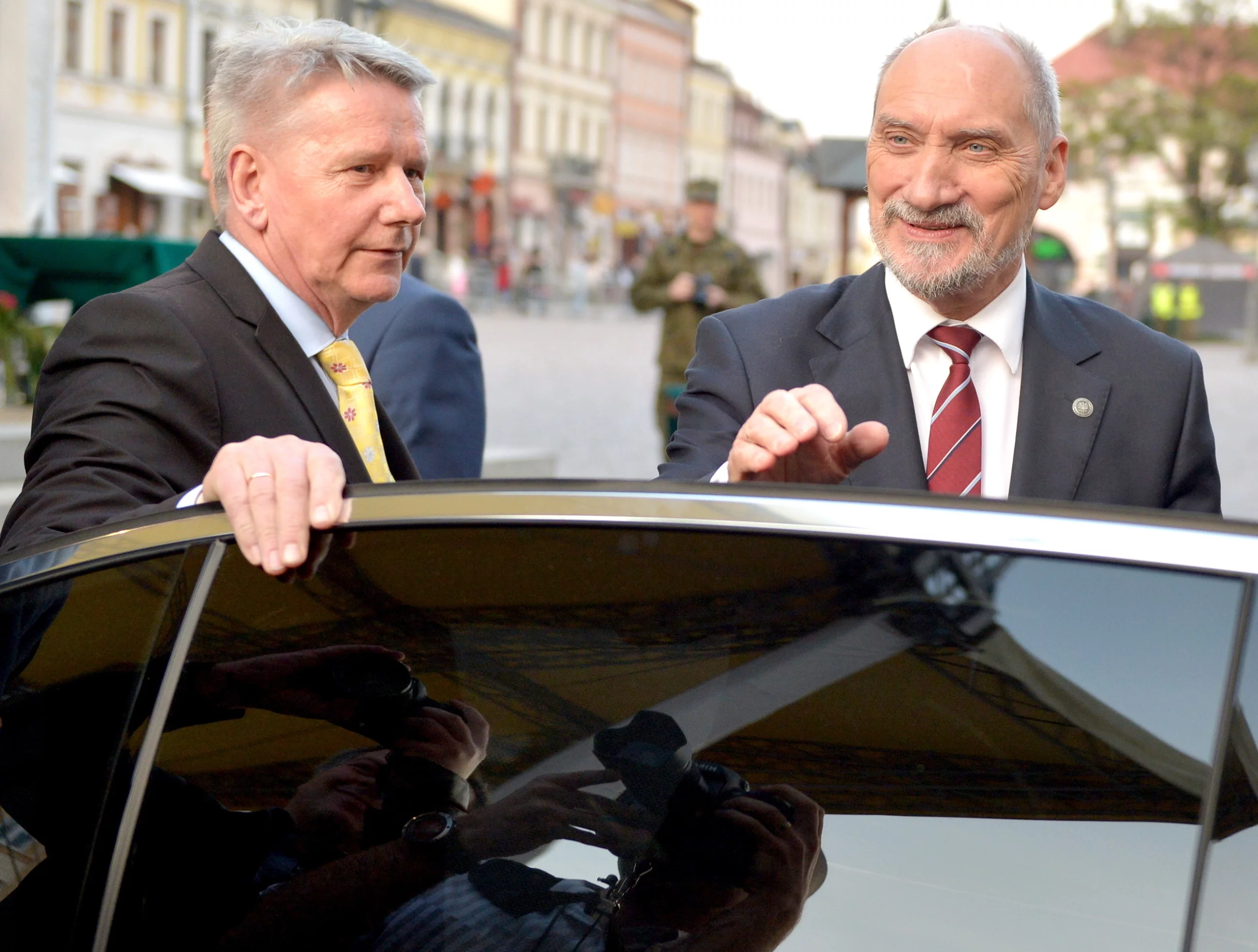 Kazimierz Bartosik i Antoni Macierewicz