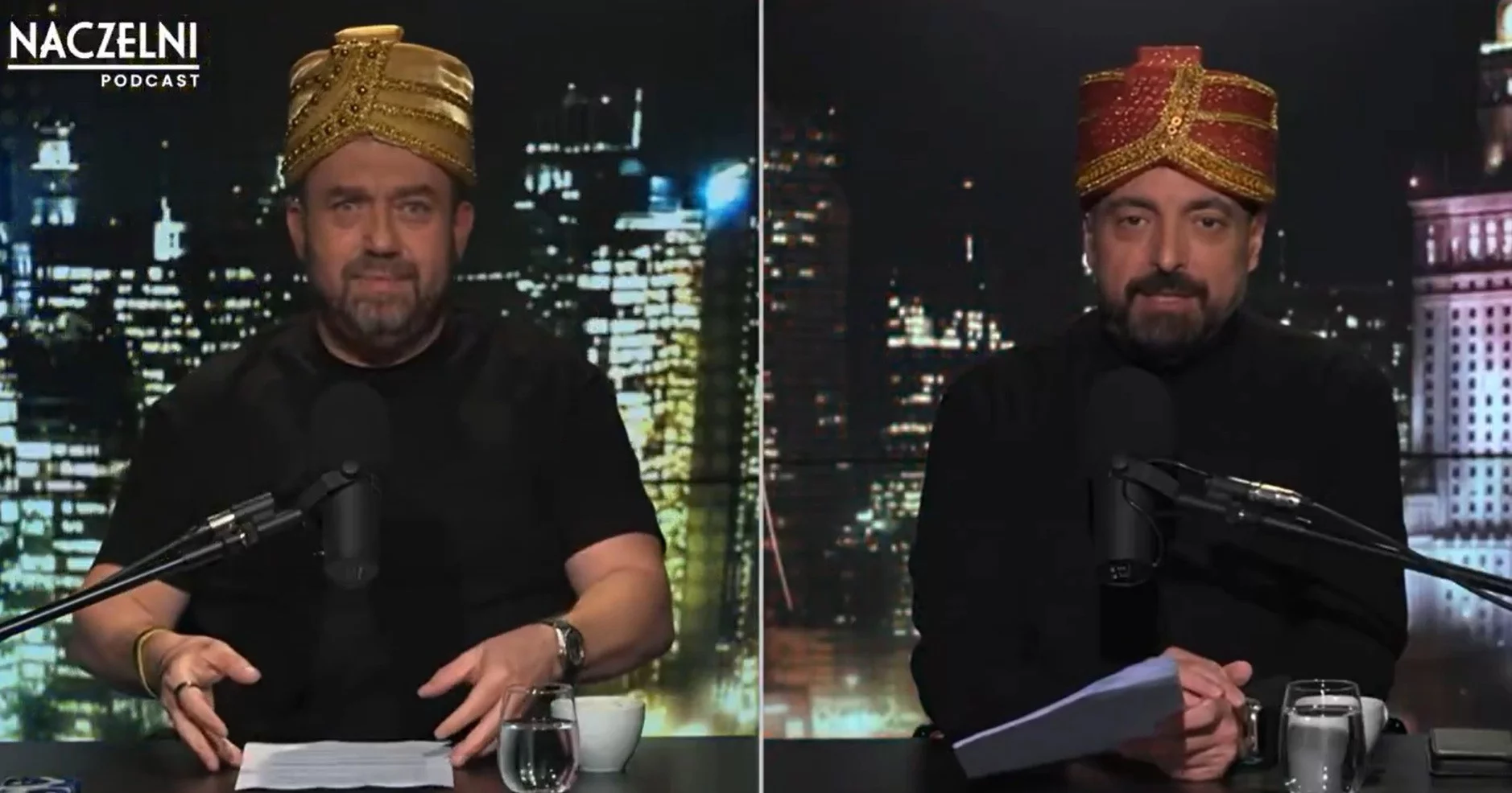 Bartosz Węglarczyk i Tomasz Sekielski w podcaście Onetu "Naczelni"