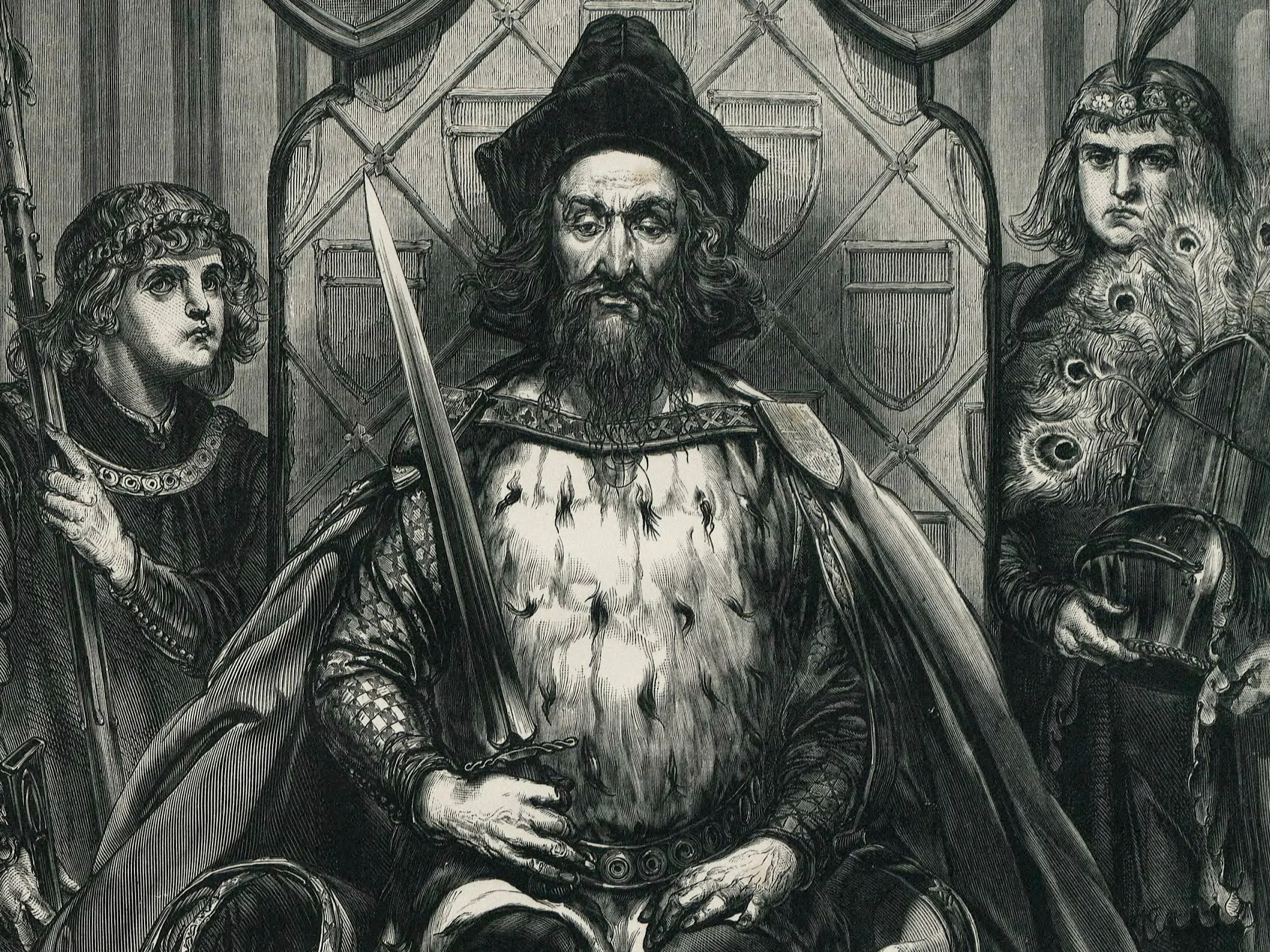 Władysław Opolczyk. Obraz Jana Matejki