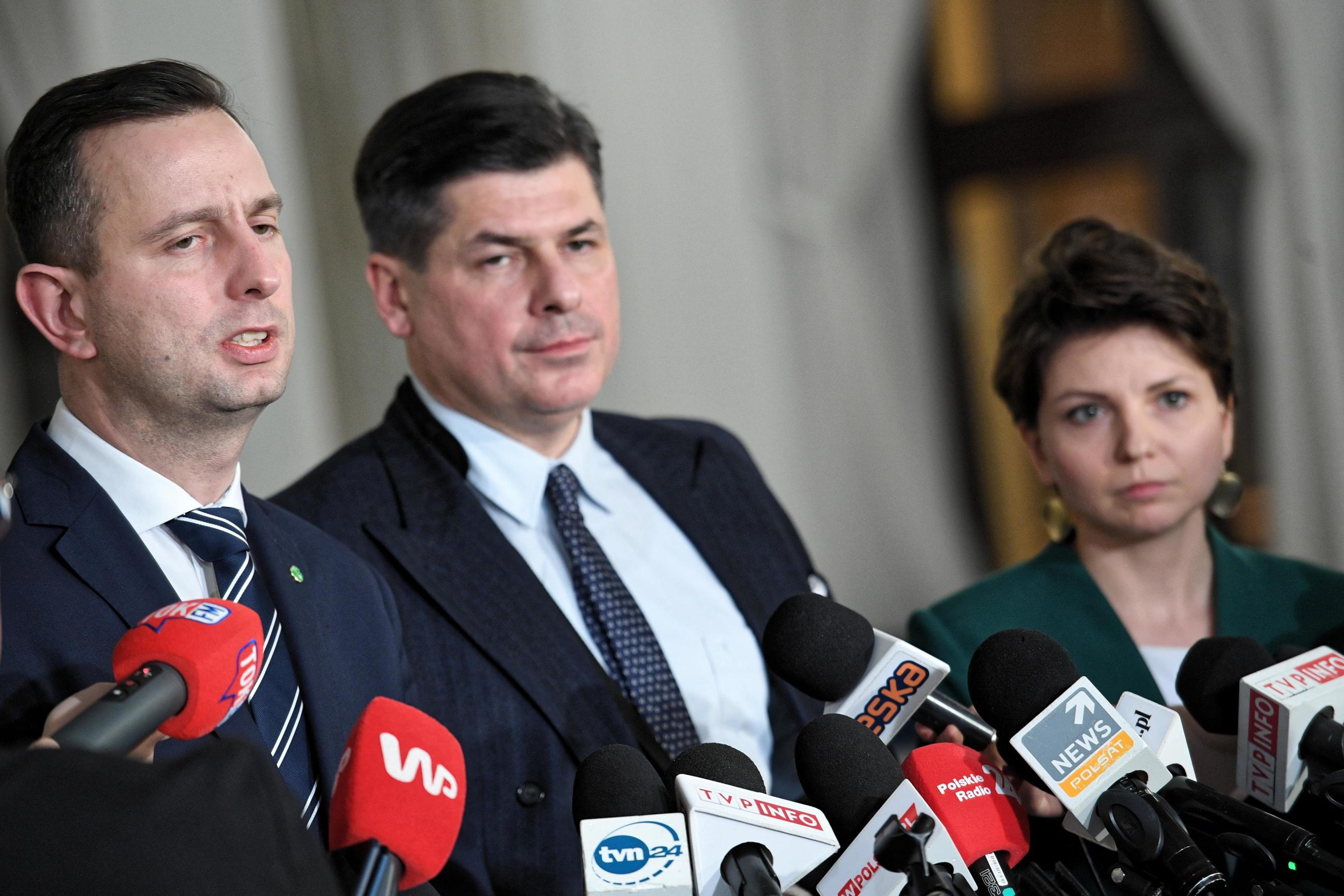 Władysław Kosiniak-Kamysz, Paweł Pudłowski, Monika Rosa