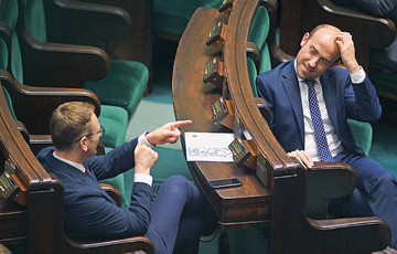Opozycja obrała kurs na kolejną porażkę za trzy lata. Na zdjęciu: posłowie Borys Budka i Sławomir Nitras.