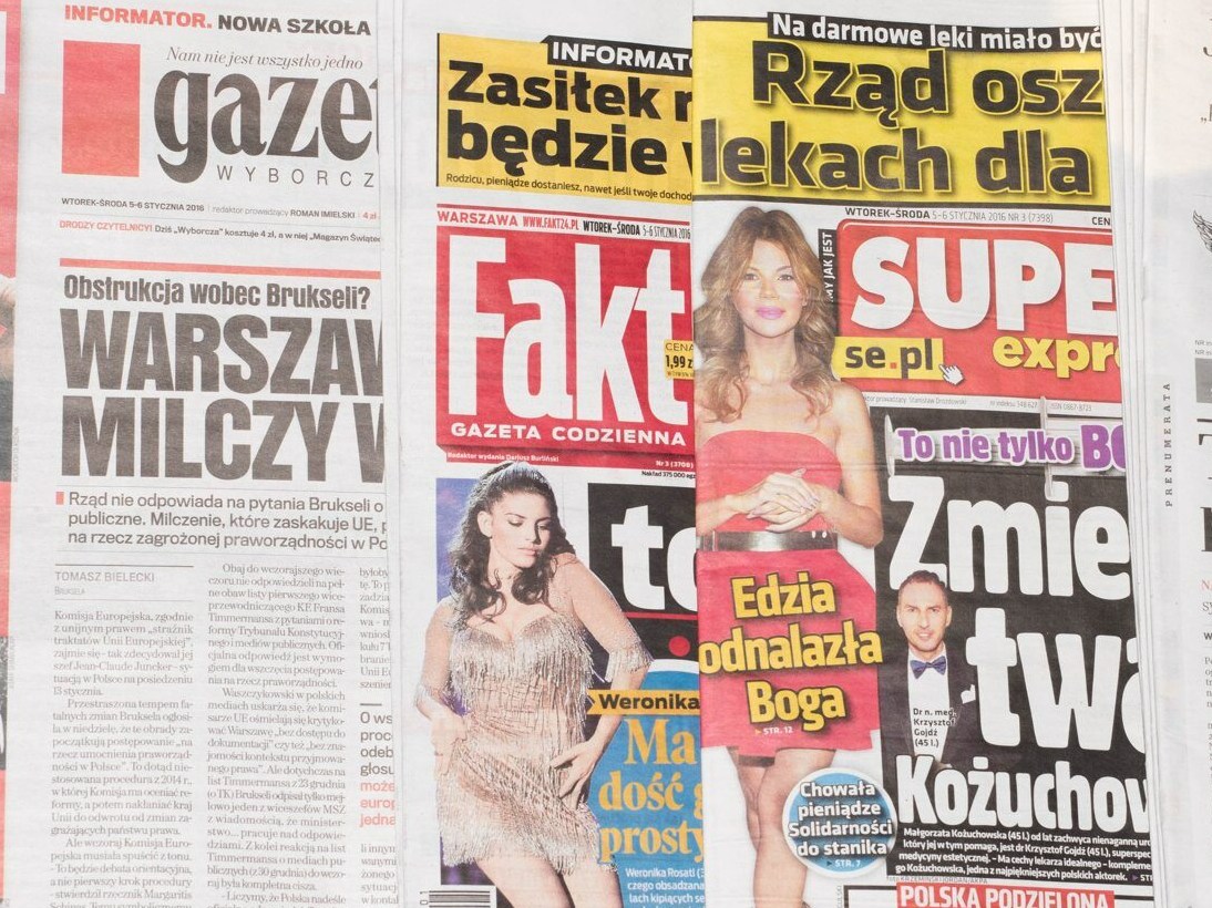 Gazety, zdjęcie ilustracyjne