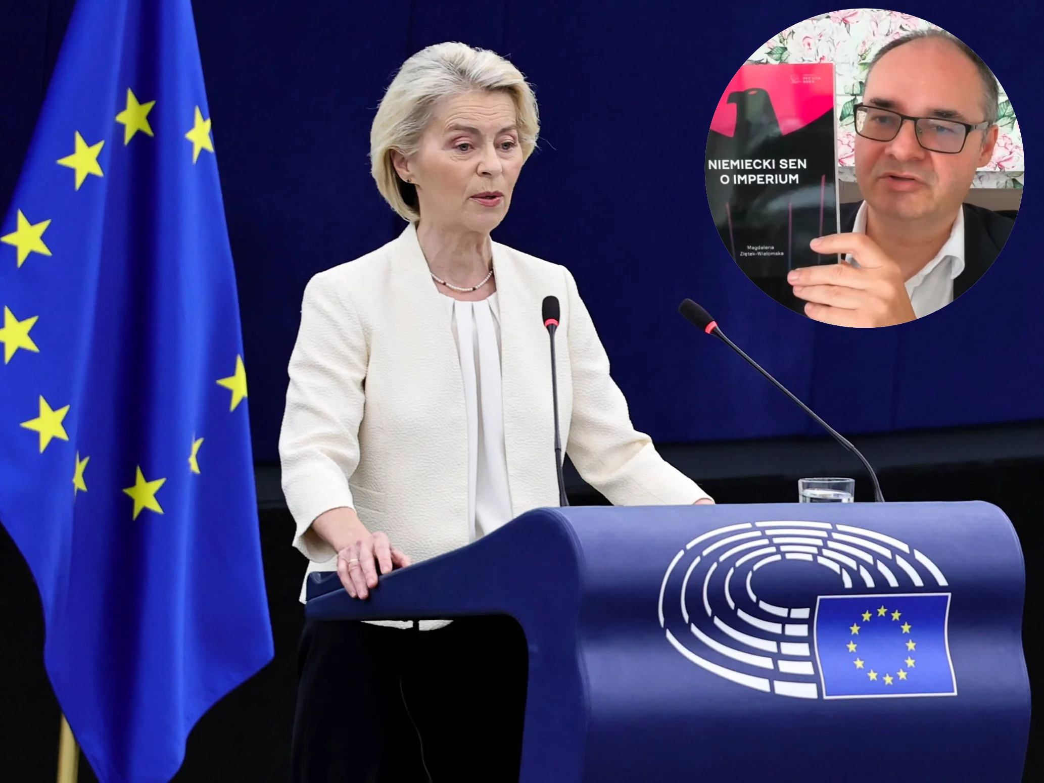 Przewodnicząca KE Ursula von der Leyen. Adam Wielomski