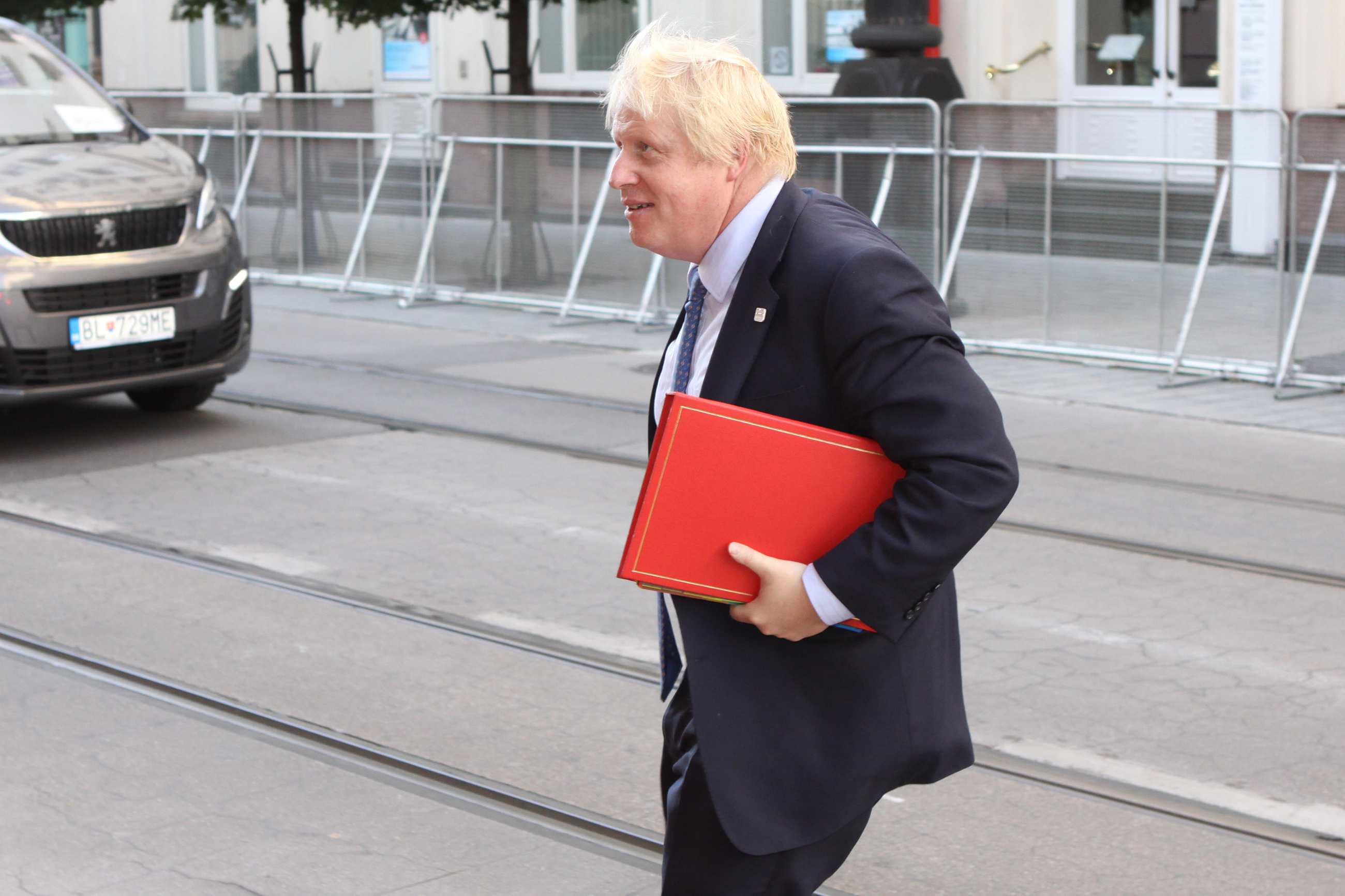 Boris Johnson, szef MSZ Wielkiej Brytanii
