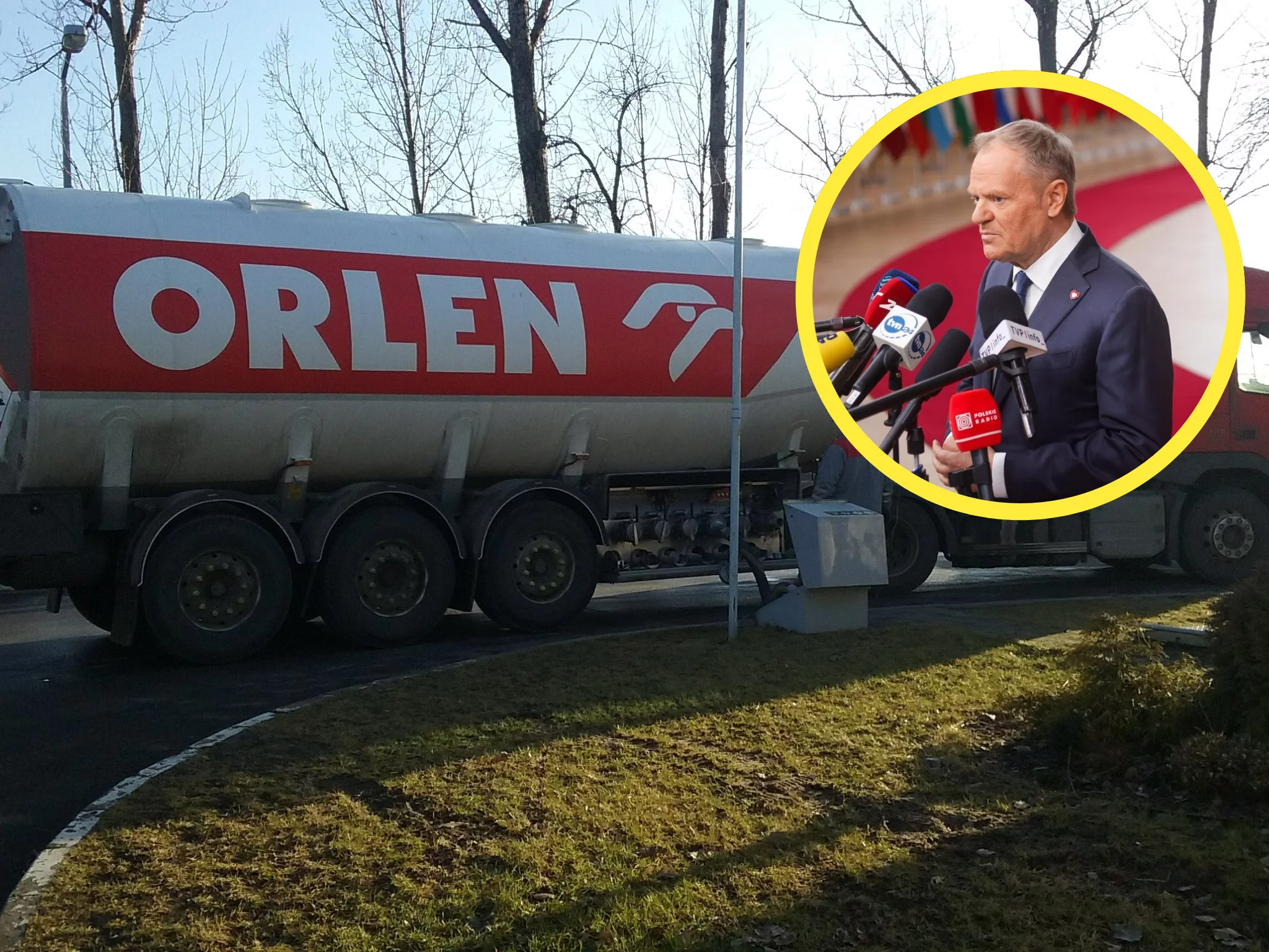 Orlen i Donald Tusk, zdjęcie ilustracyjne
