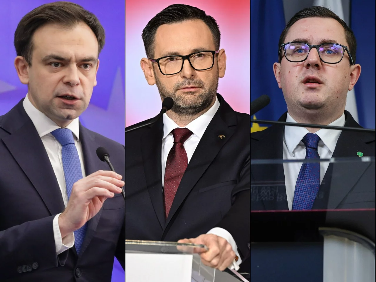 Andrzej Domański, Daniel Obajtek, Miłosz Motyka