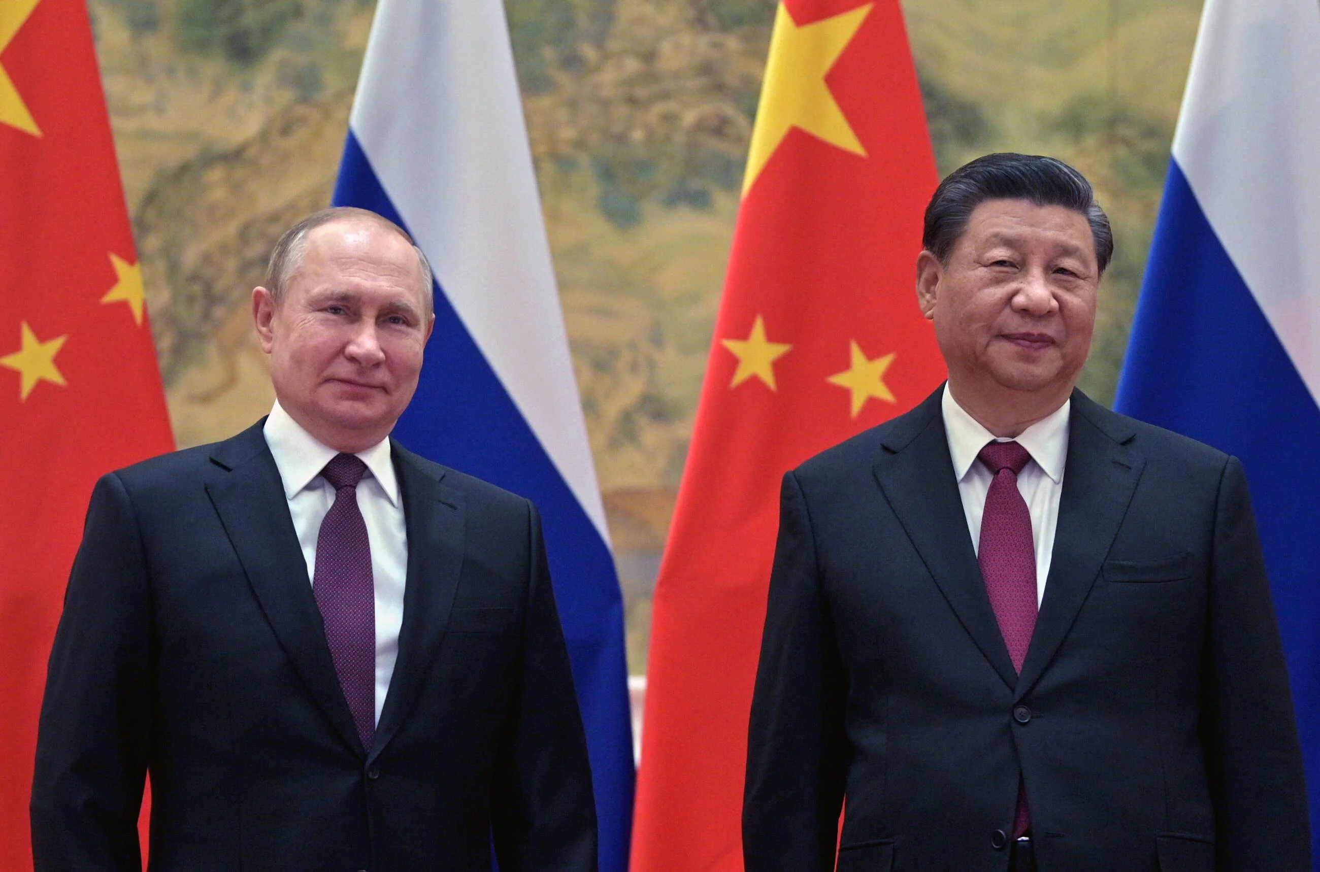 Władimir Putin i Xi Jinping