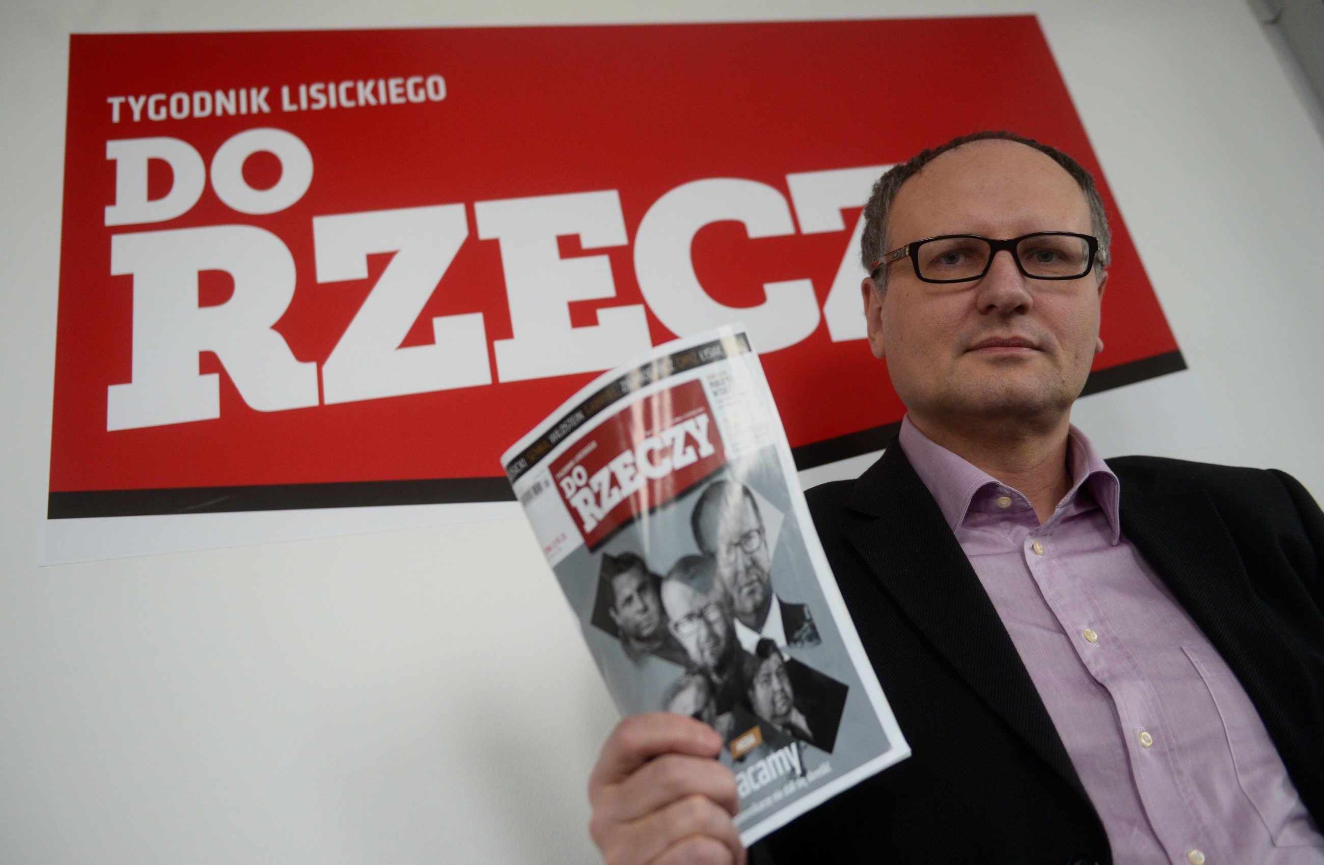 Paweł Lisicki, red. naczelny "Do Rzeczy"