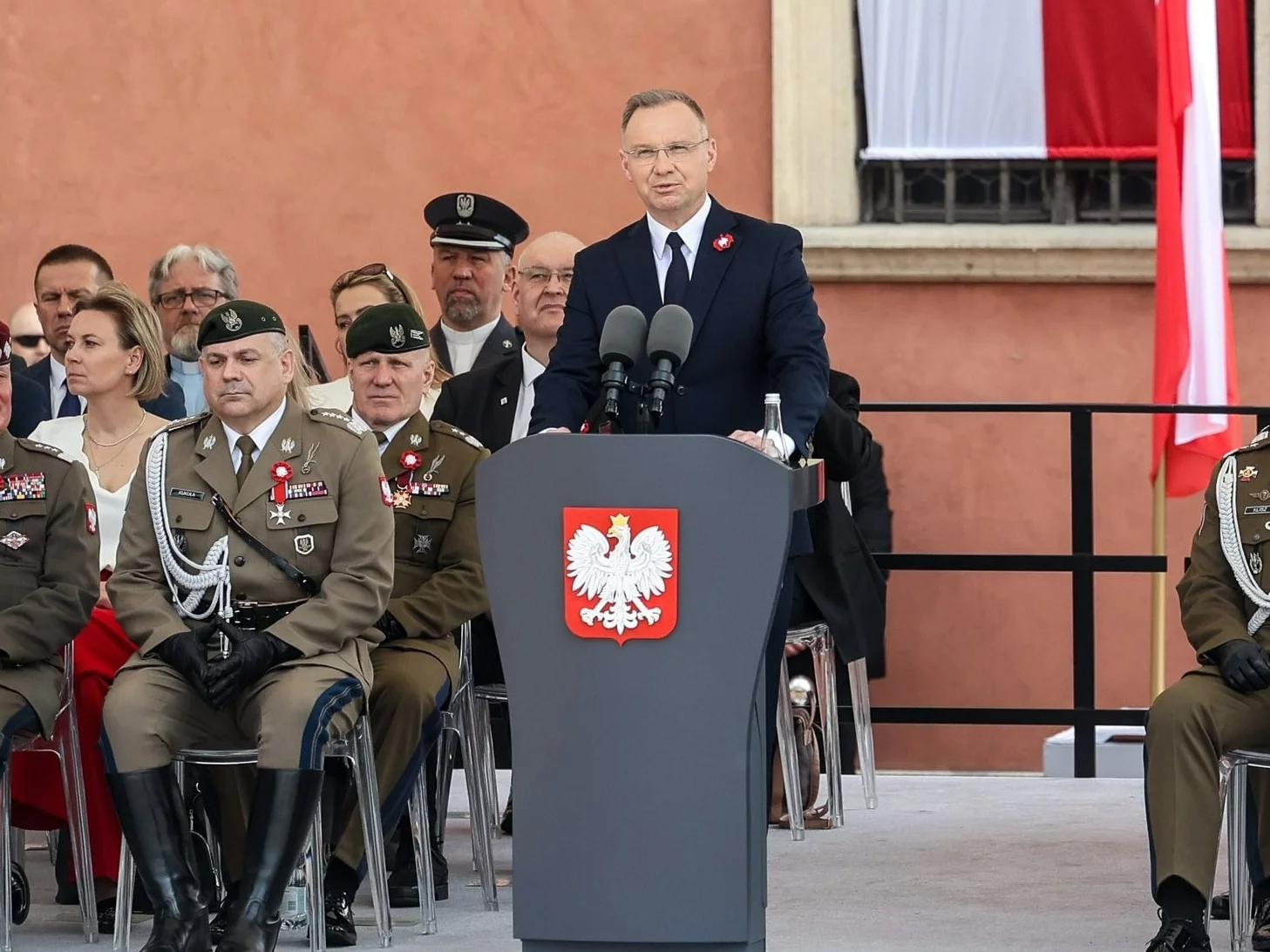 Wystąpienie prezydenta Andrzeja Dudy z okazji Narodowego Święta Trzeciego Maja