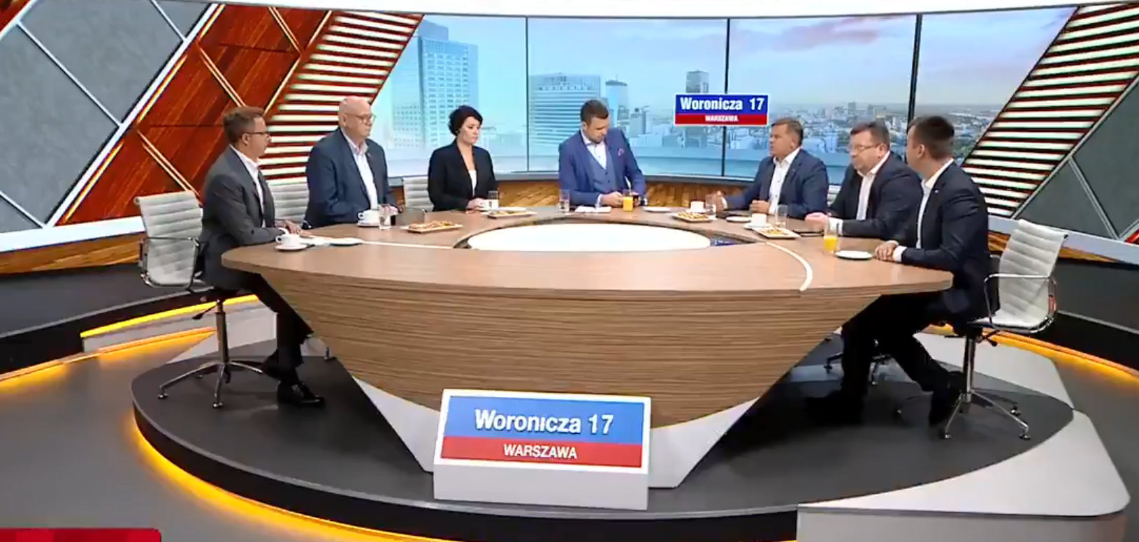 W programie „Woronicza 17” politycy dyskutowali o kontrowersyjnych występach kandydatki Koalicji Obywatelskiej Klaudii Jachiry.