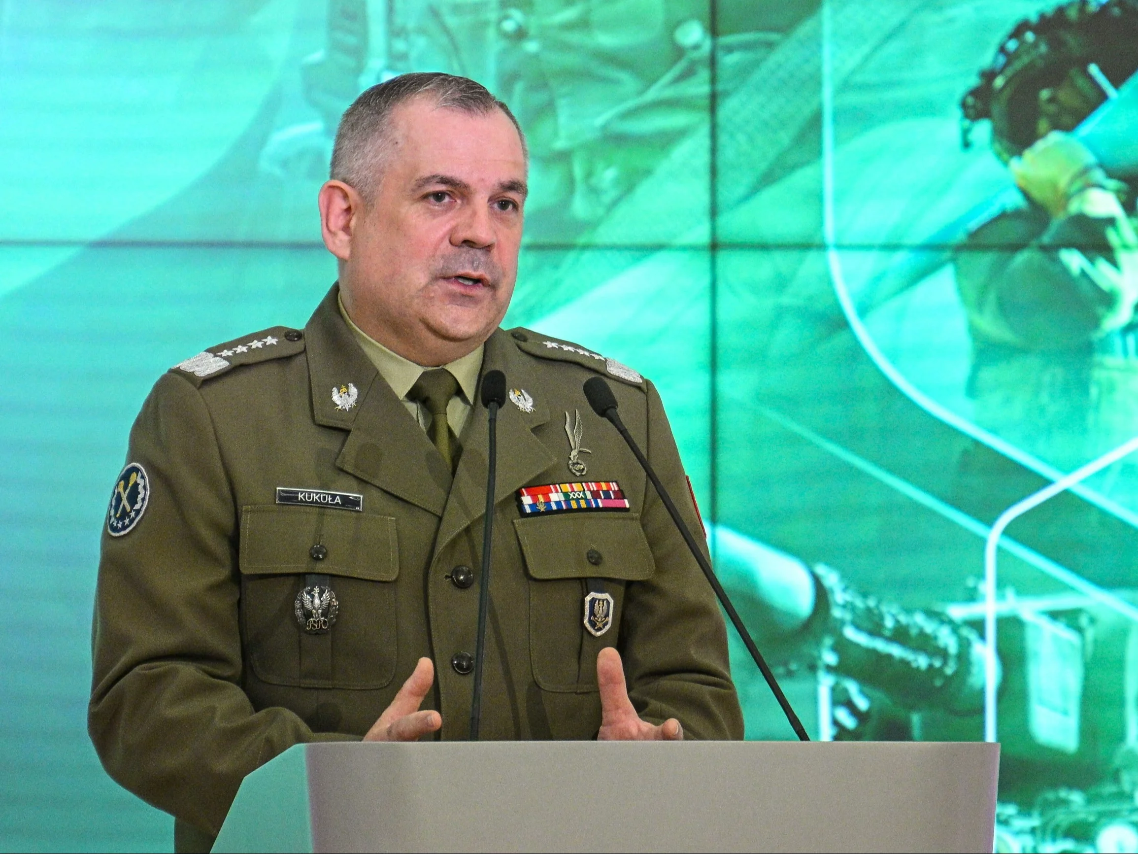 Szef Sztabu Generalnego Wojska Polskiego gen. Wiesław Kukuła
