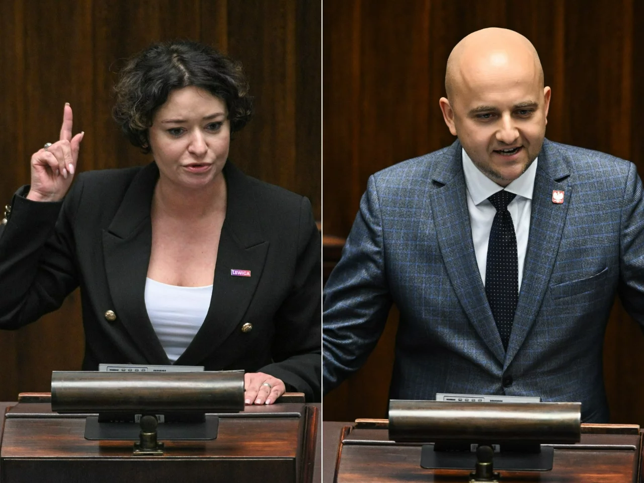 Na platformie X doszło do spięcia pomiędzy Anną Żukowską  z Lewicy a Dariuszem Mateckim z PiS