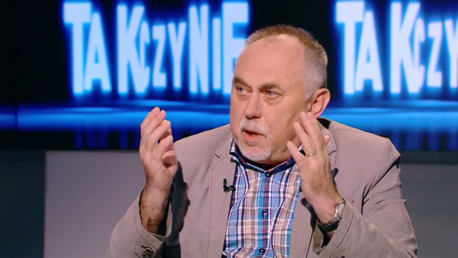 Poseł Janusz Sanocki na antenie Polsat News