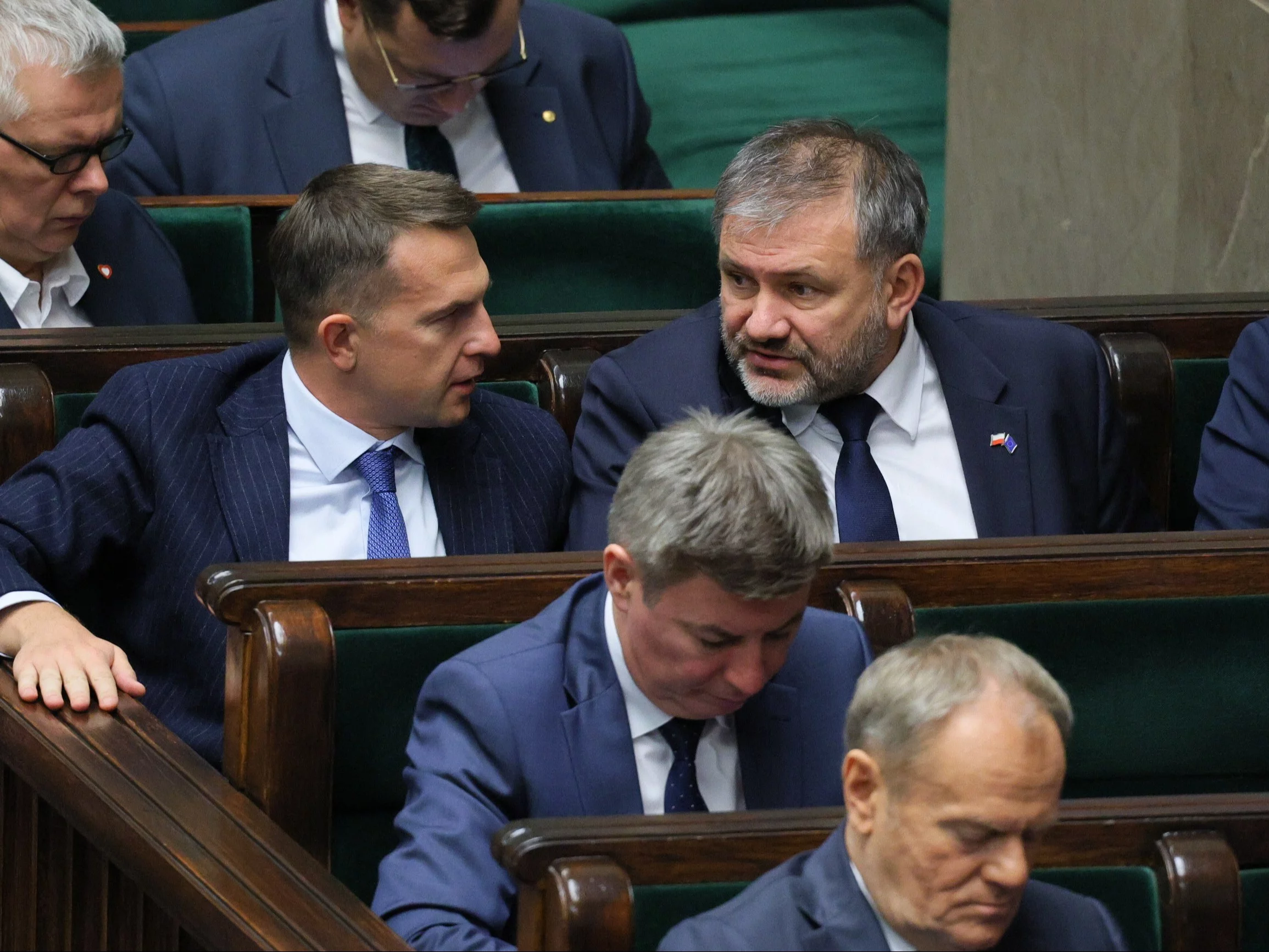 Adam Szłapka, Waldemar Żurek, Jan Grabiec, Donald Tusk