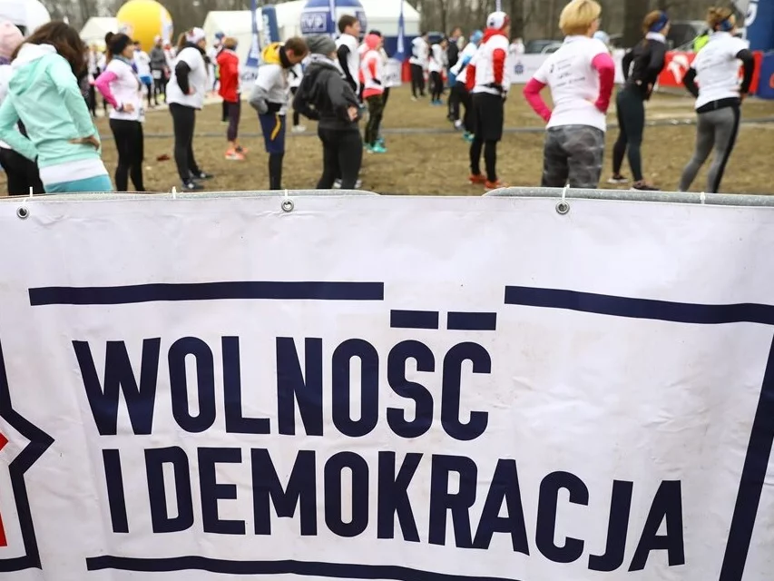 VII Bieg Tropem Wilczym organizowany przez Fundację Wolność i Demokracja