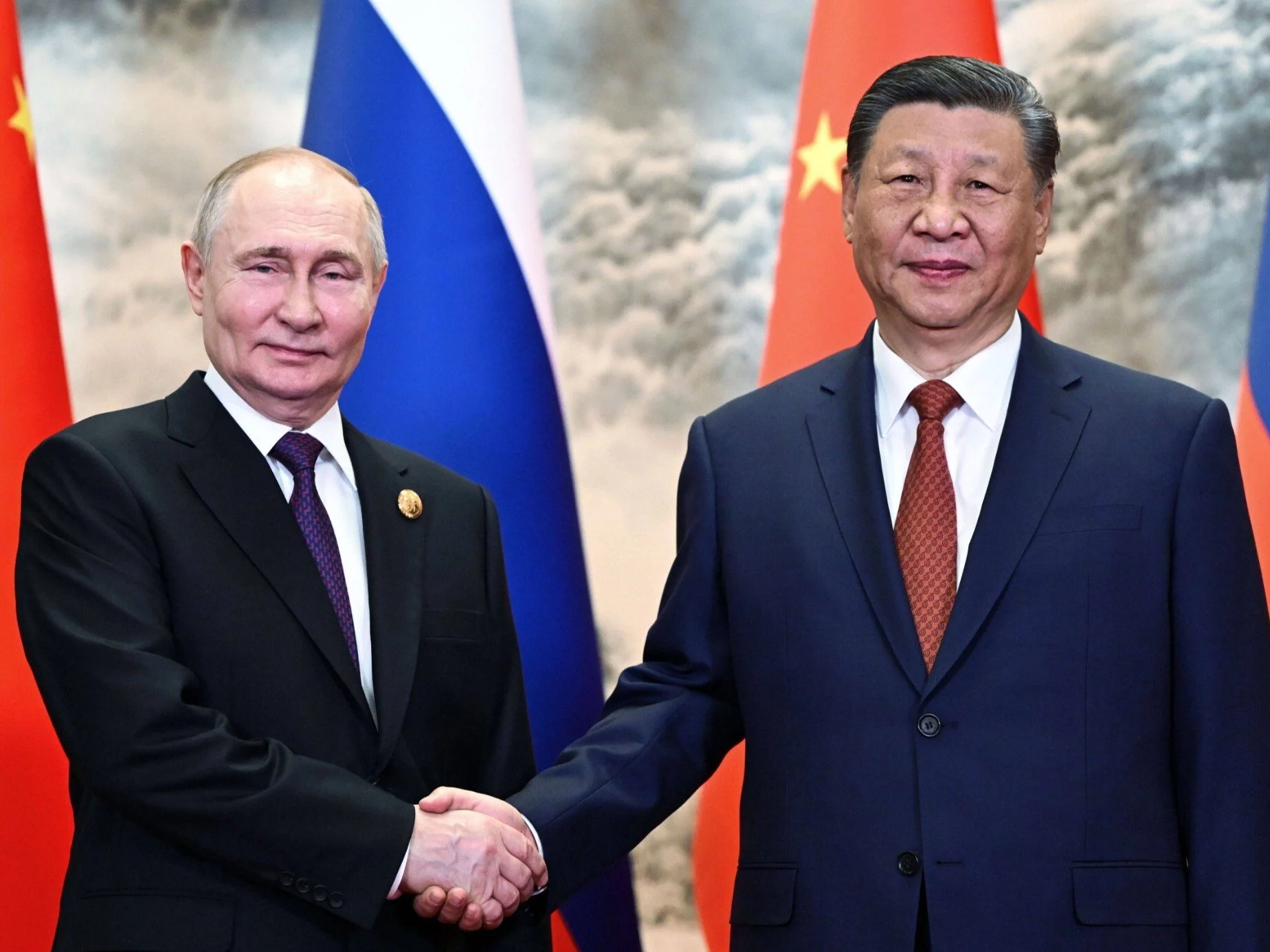 Władimir Putin i Xi Jinping