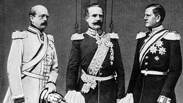 Otto von Bismarck, Albrecht von Roon i Helmuth von Moltke