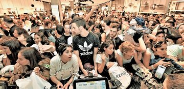 Otwarcie sklepu Reserved w Izraelu zakończyło się prawdziwym szturmem klientów