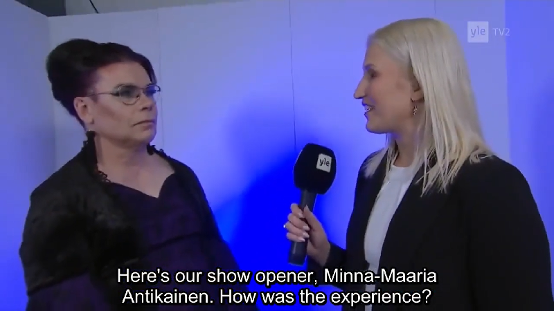 Transpłciowa "łyżwiarka" Minna-Maaria Antikainen