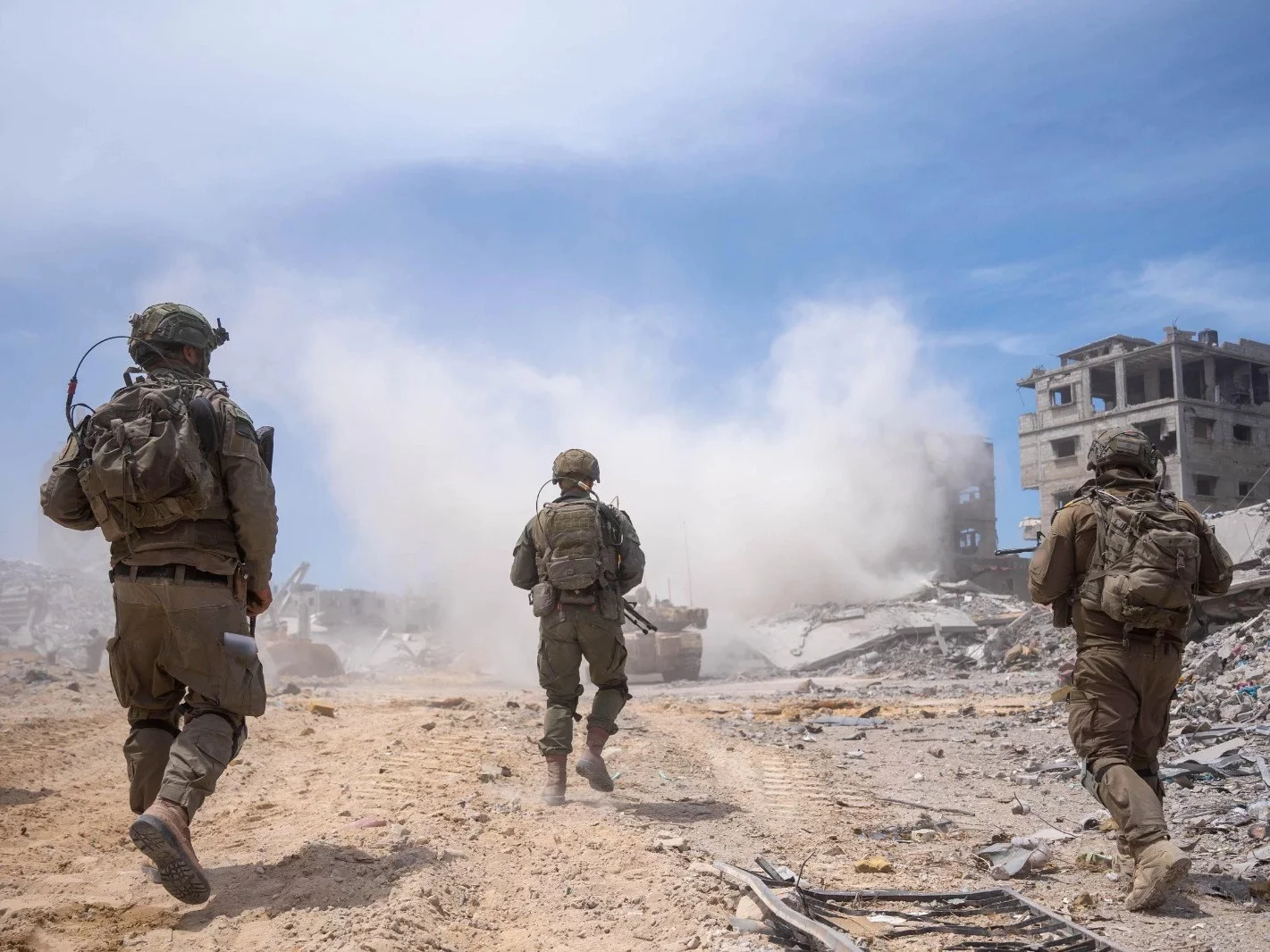 "Pachnie śmiercią". Przerażające relacja z Gazy