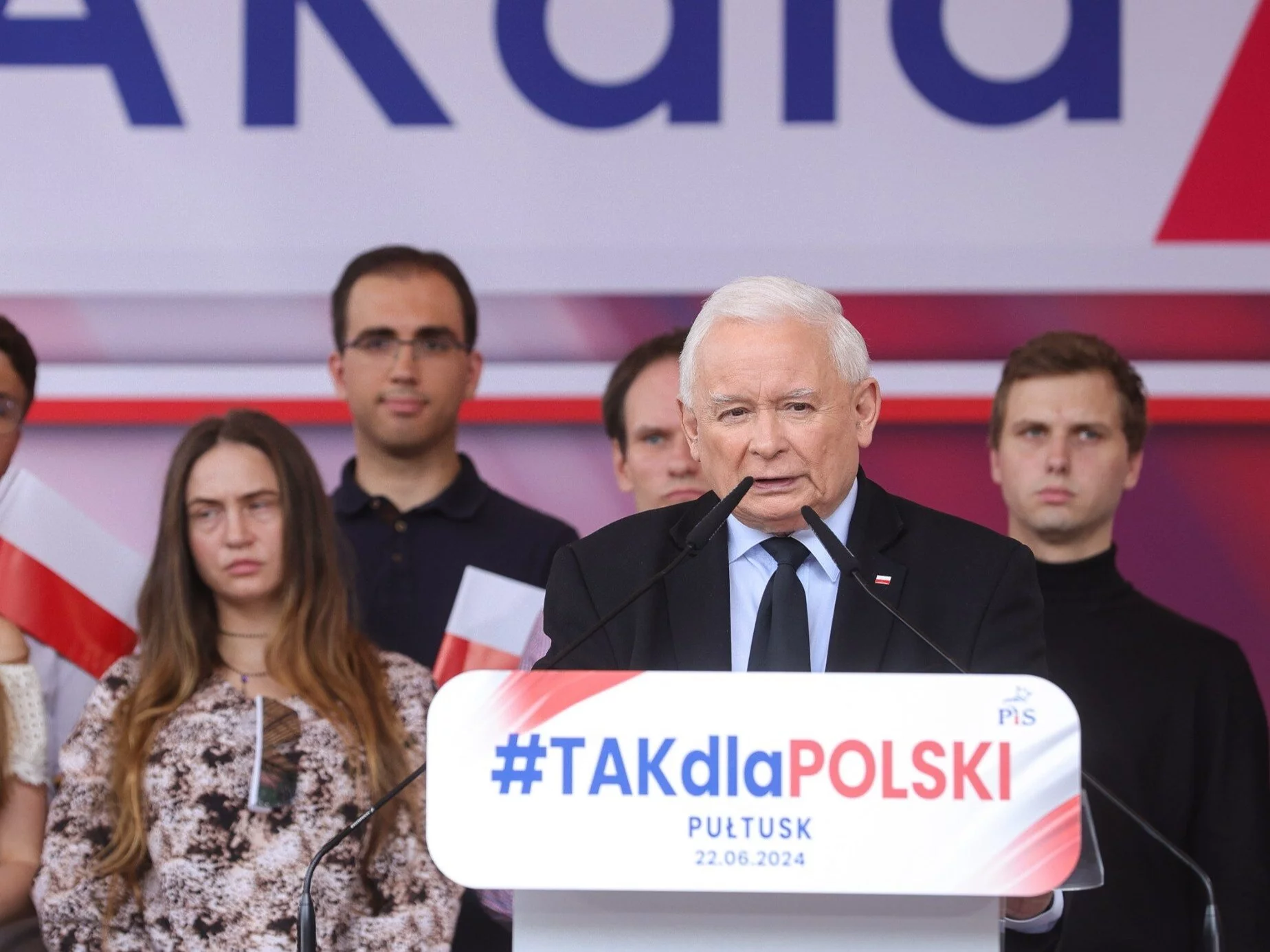 Prezes Prawa i Sprawiedliwości Jarosław Kaczyński