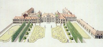 Pałac Saski, XVIII w.