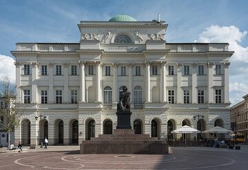 Pałac Staszica w Warszawie, siedziba kilku instytutów I Wydziału PAN, Warszawa