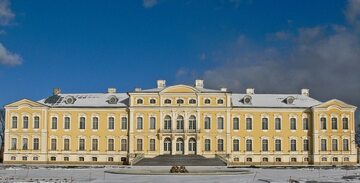 Pałac w Rundāle (Łotwa) należący do Bironów